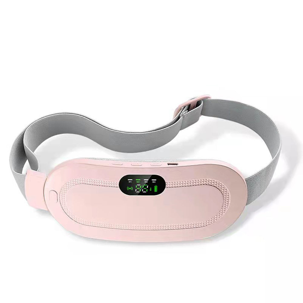 Menstrual Smart Warm Belt Relief Waist Pain Cramps Vibrating Abdominal Massager