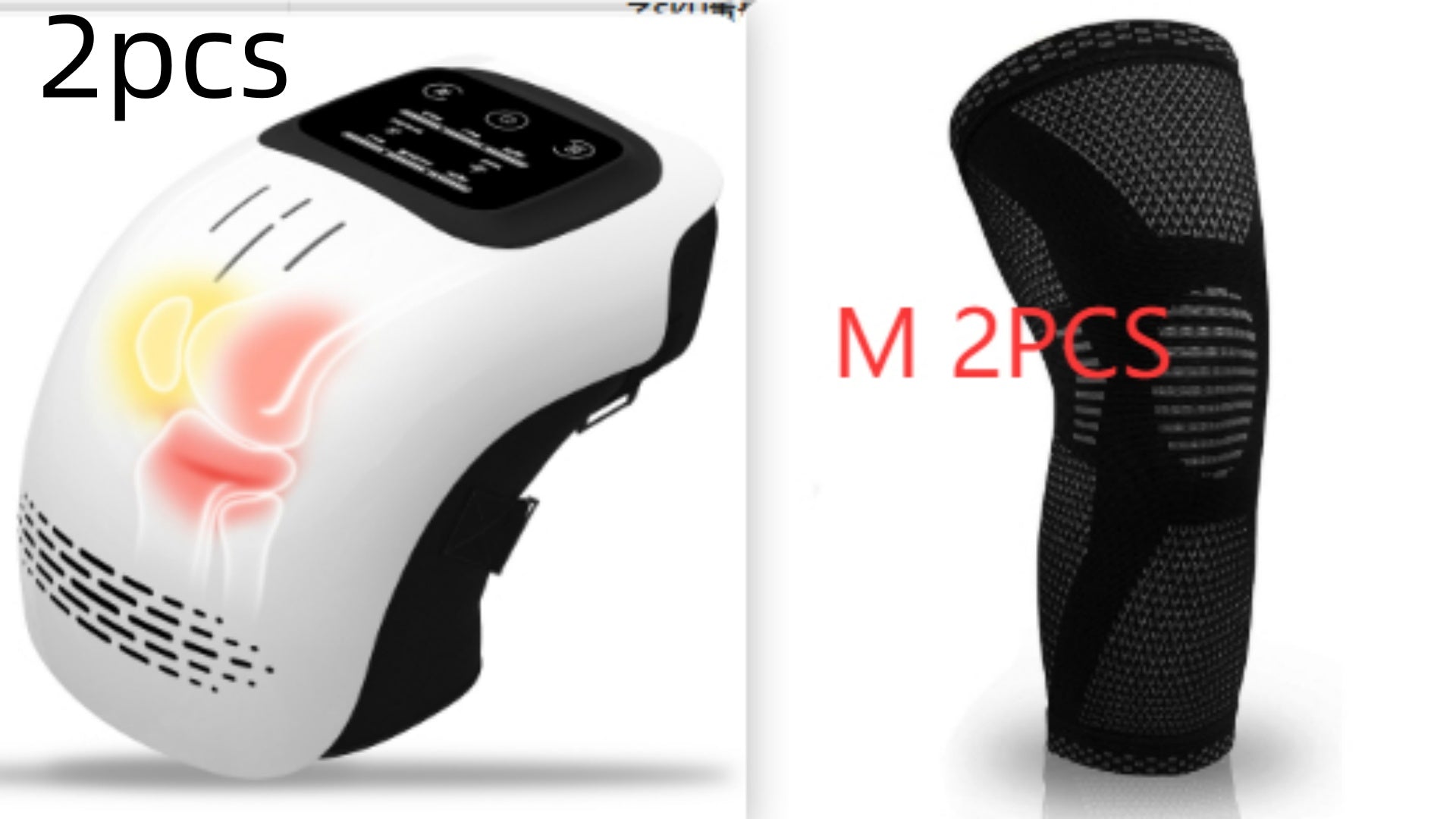 Pain Relief Infrared Laser Vibration Knee Massager